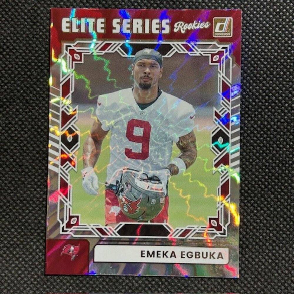 EMEKA EGBUKA - 2025 Panini Donruss Elite Series Rookies #ESR-EEA - Bucs - RC
